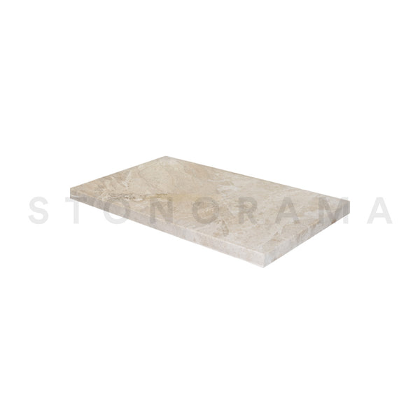 Diane Royal Marble Sandblasted Eased Edge 24x72 2" Tread/Cap