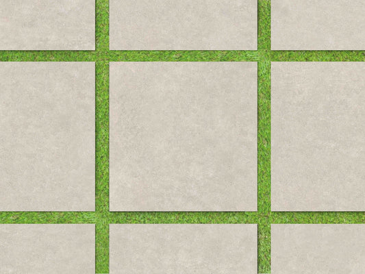 Rainier Smoke Stone-Look Porcelain Paver 24x24 3/4"