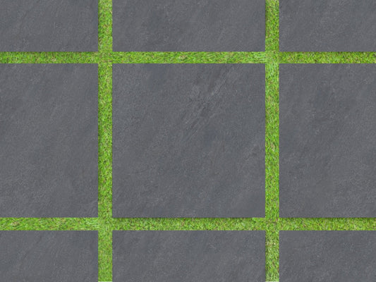 Sedona Gray Stone-Look Porcelain Paver 24x24 3/4"