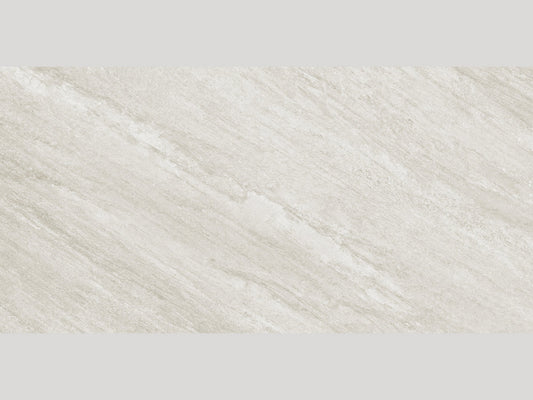 Hudson White Limestone-Look Porcelain Paver 24x48 3/4"