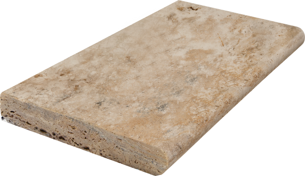 Country Classic Travertine Bullnosed 12x24 2" Pool Coping