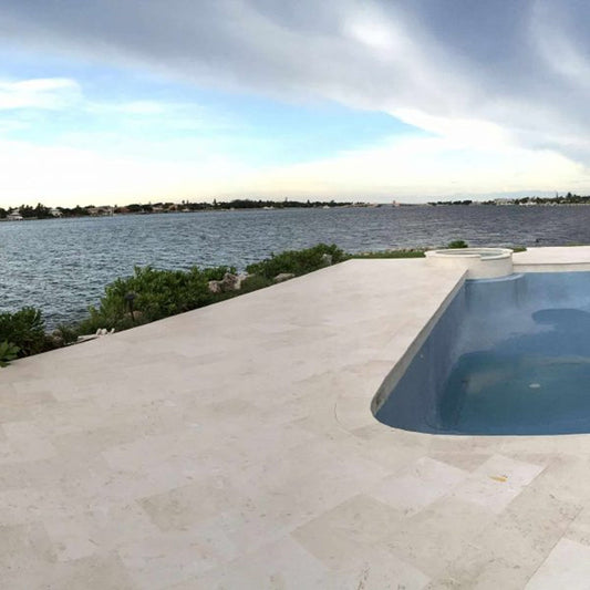 Symra Limestone Tumbled 24x48 2" Paver