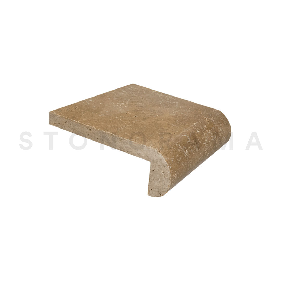 Noce Travertine Remodeled 12x12 1-1/4" Pool Coping