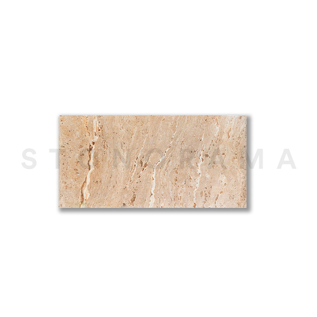 Leonardo Travertine Tumbled 12x24 1-1/4" Paver