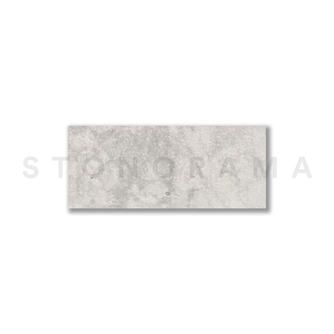 Ibiza White Marble Tumbled 12x24 1-1/4" Paver