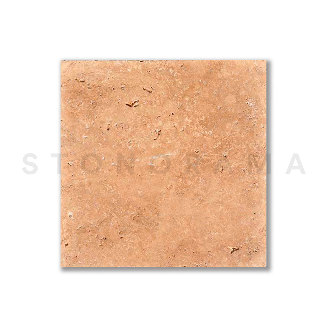 Noce Travertine Tumbled 24x24 2" Paver