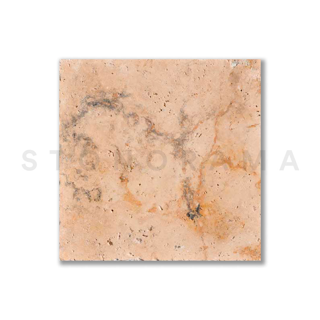 Country Classic Travertine Tumbled 24x24 2" Paver