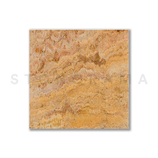 Autumn Blend Travertine Tumbled 24x24 1-1/4" Paver