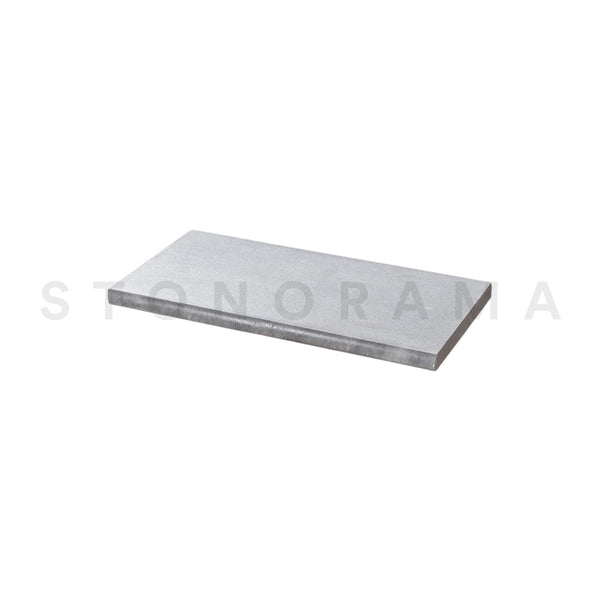 Ocean Blue Marble Sandblasted Eased Edge 24x72 2" Tread/Cap