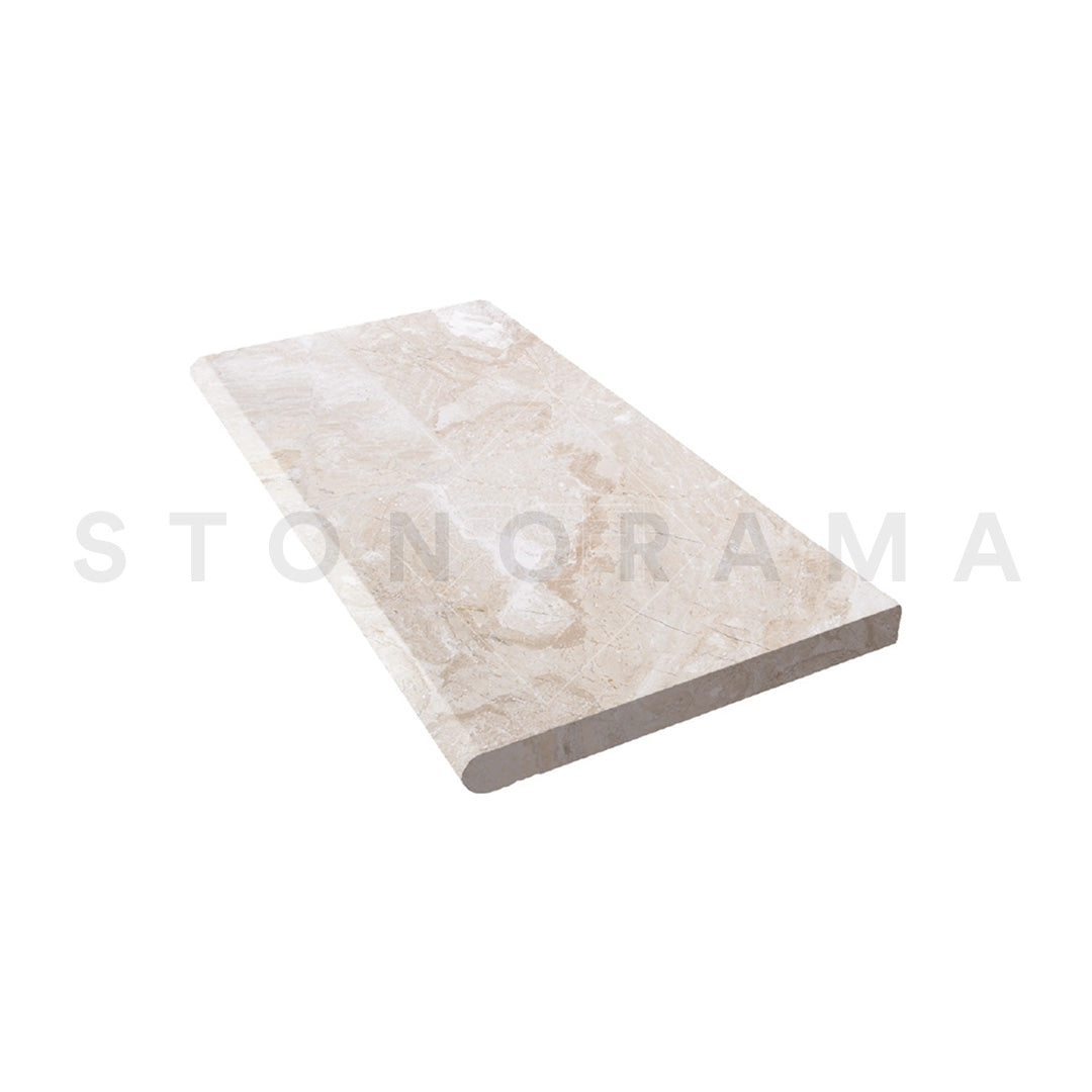Diane Royal Marble Leather Bullnosed 16x48 2" Pool Coping