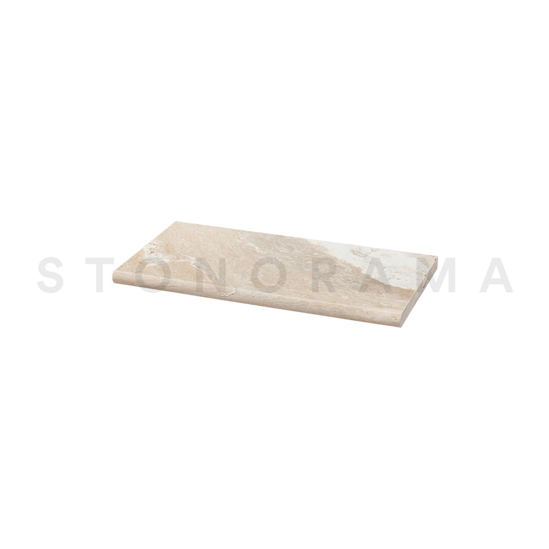 Leonardo Travertine Bullnosed 16x24 2" Pool Coping