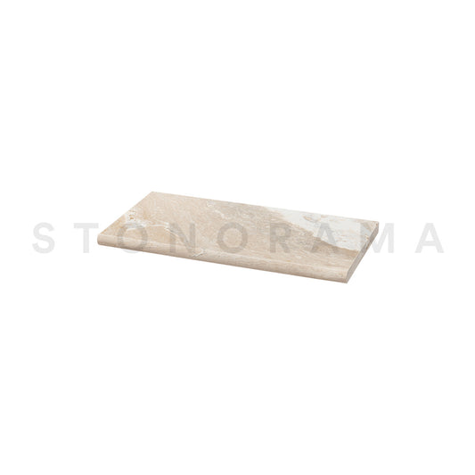 Leonardo Travertine Bullnosed 16x24 2" Pool Coping