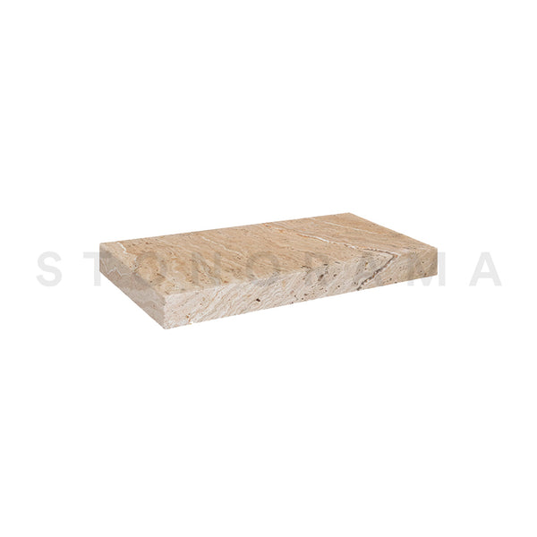 Leonardo Travertine Eased Edge 16x24 2" Pool Coping