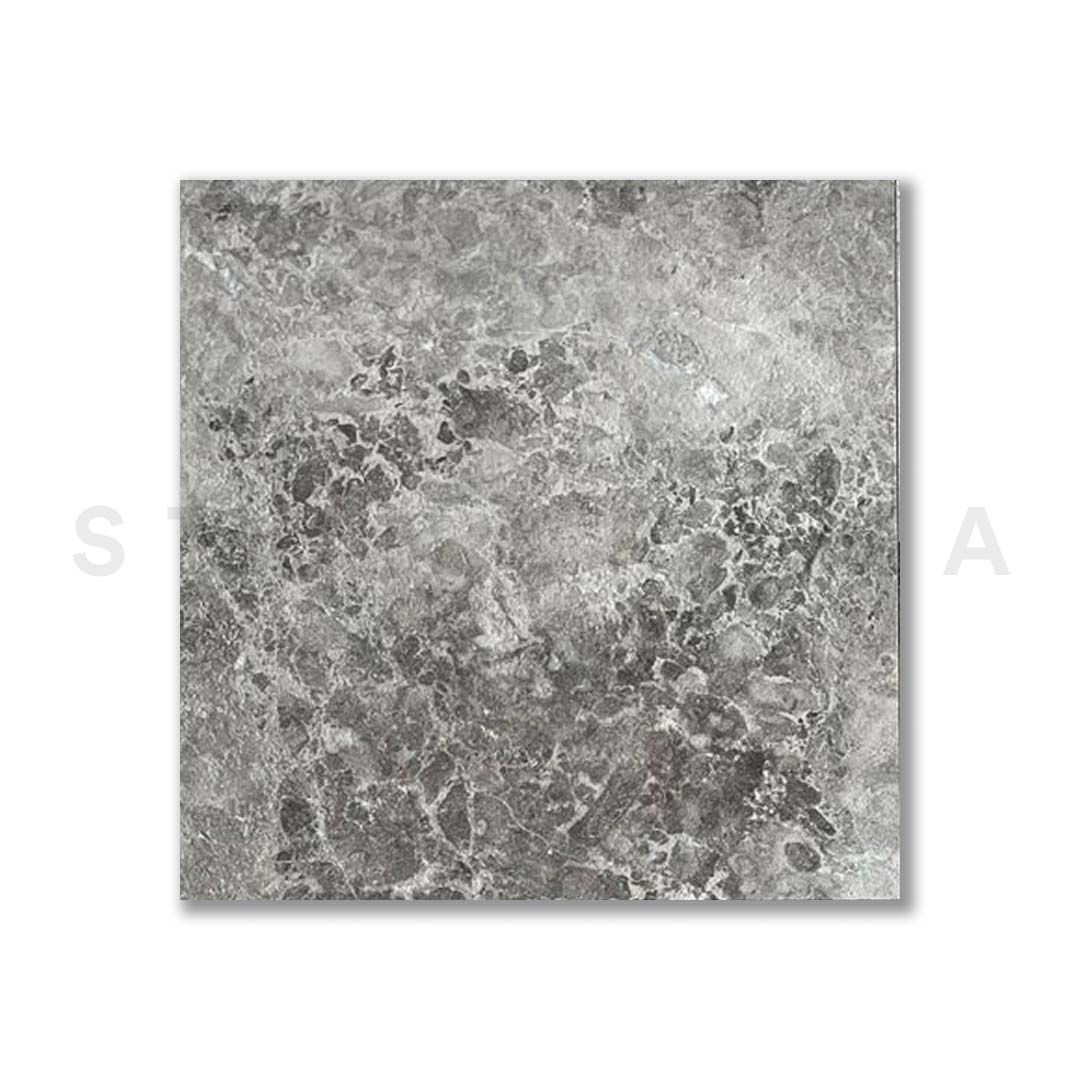 Tundra Grey Marble Leather 24x24 2" Paver