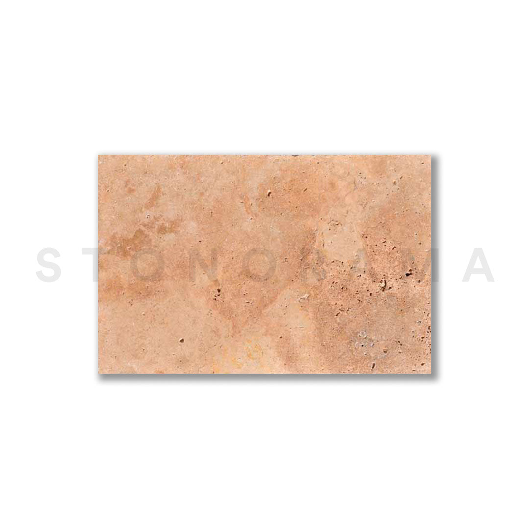 Walnut Travertine Tumbled 24x36 2" Paver
