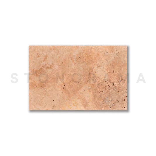 Walnut Travertine Tumbled 24x36 2" Paver