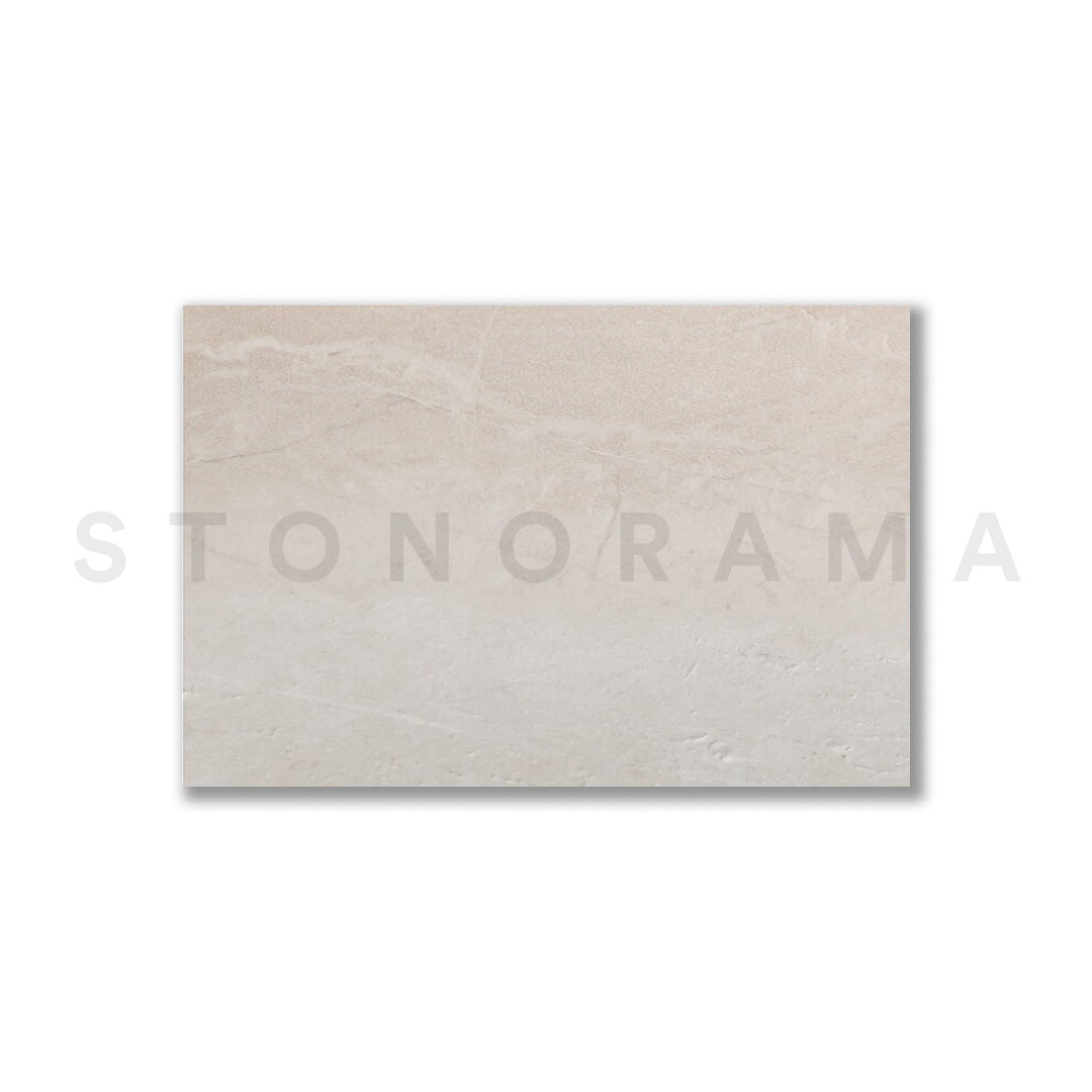 Corsica Cream Marble Leather 24x36 2" Paver