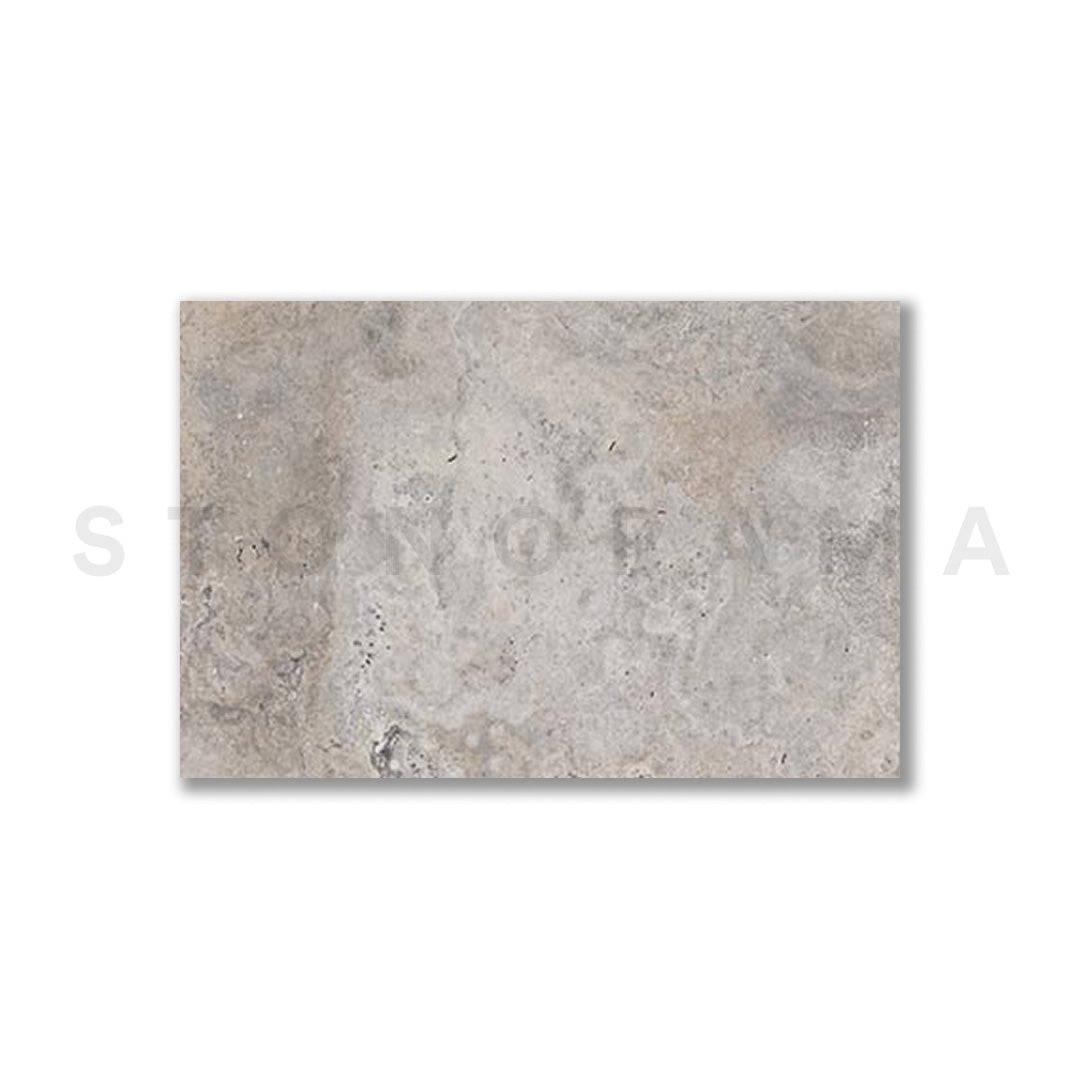 Silver River Travertine Tumbled 24x36 2" Paver