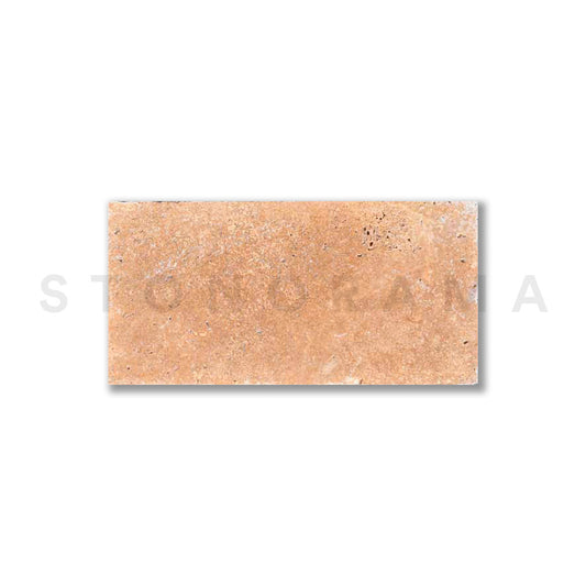 Walnut Travertine Tumbled 24x48 2" Paver