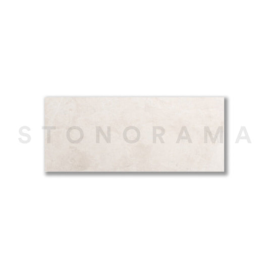 Corsica Cream marble, leather finish