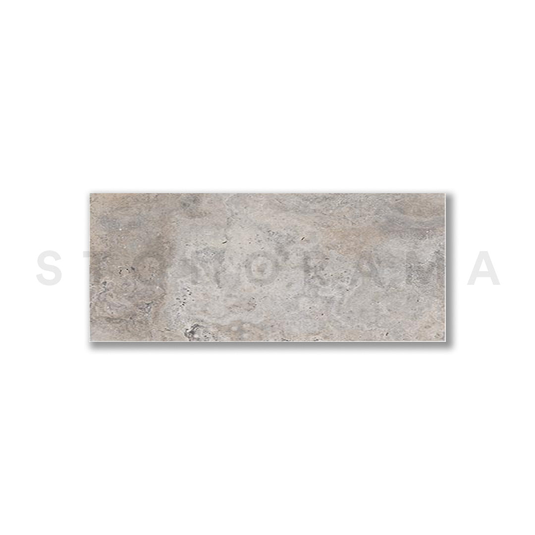 Silver River Travertine Tumbled 24x48 2" Paver