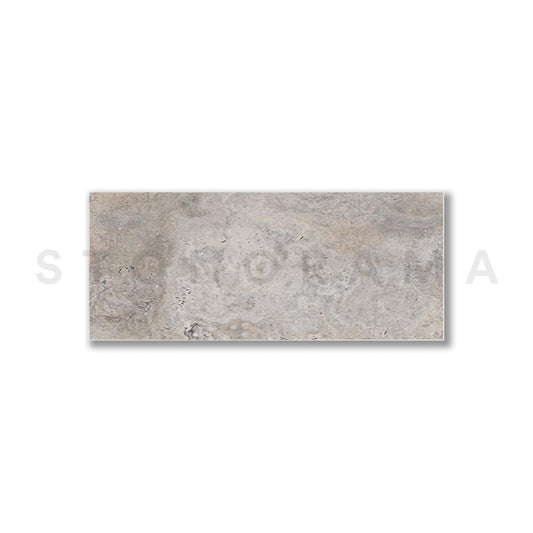 Silver River Travertine Tumbled 24x48 2" Paver