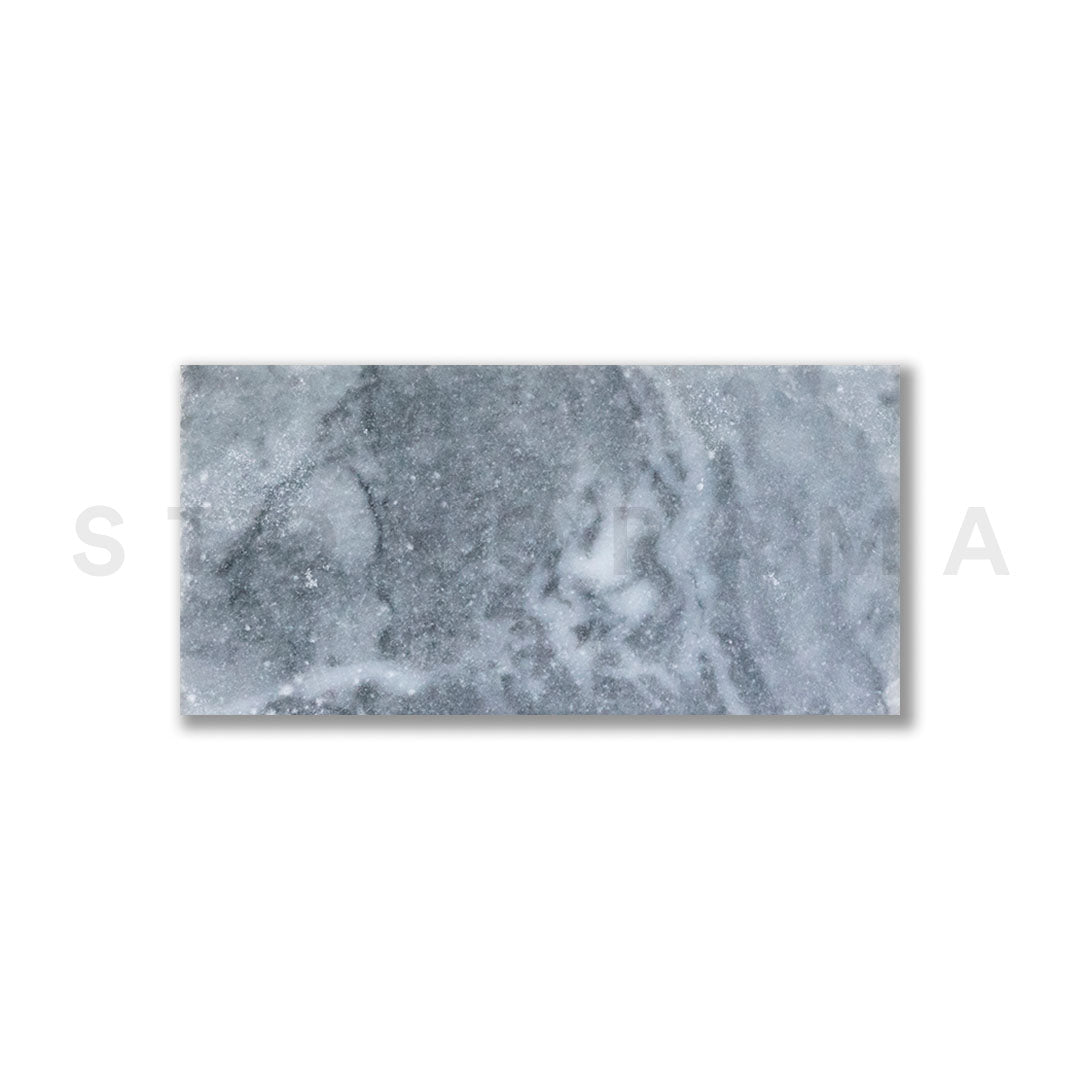 Ocean Blue Marble Leather 24x48 2" Paver