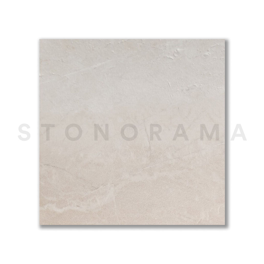 Corsica Cream Marble Leather 24x24 2" Paver