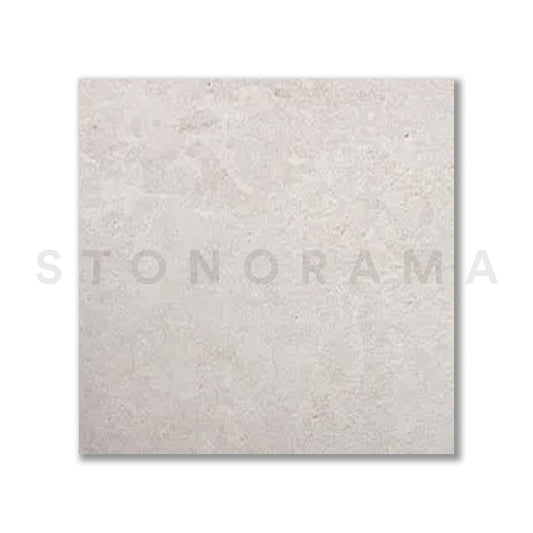Moon Cream Marble Leather 24x24 2" Paver