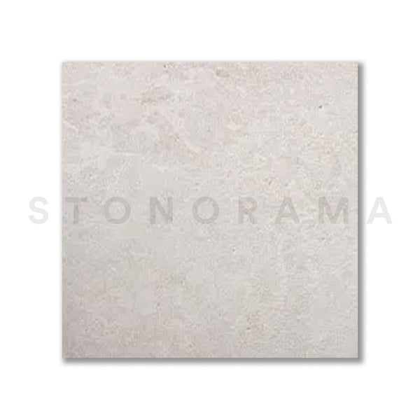 Moon Cream Marble Leather 24x24 2" Paver
