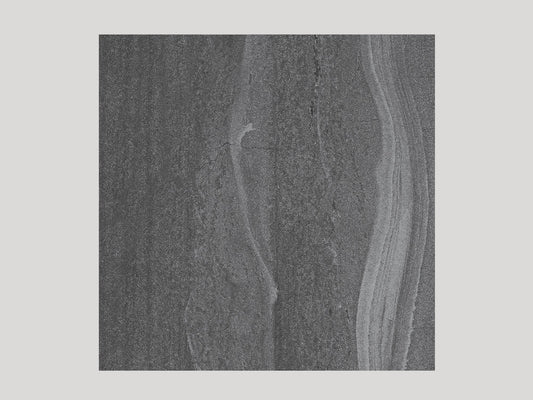 Saratoga Anthracite Sandstone-Look Porcelain Paver 24x24 3/4"