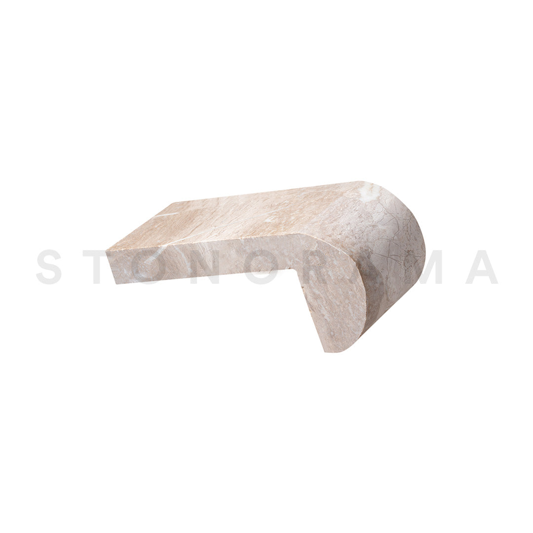 Diane Royal Marble Leather Remodeled 12x12 1-1/4" Pool Coping