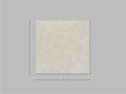 Rainier Smoke Stone-Look Porcelain Paver 32x32 3/4"