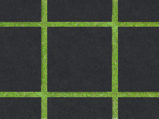Catskill Black Bluestone-Look Porcelain Paver 24x24 3/4"
