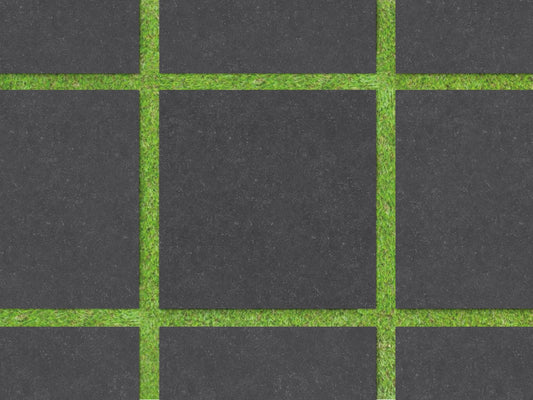 Basalt Black Bluestone-Look Porcelain Paver 24x24 3/4"