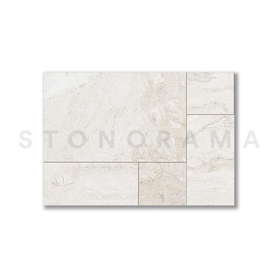 Diane Royal Marble Sandblasted French Pattern 1-1/4" Paver