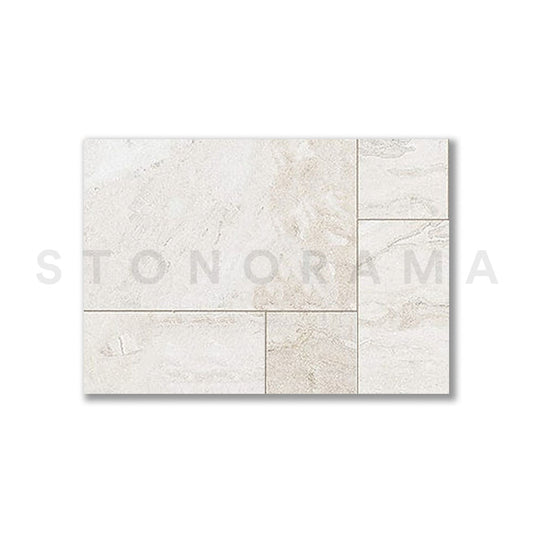 Diane Royal Marble Sandblasted French Pattern 1-1/4" Paver