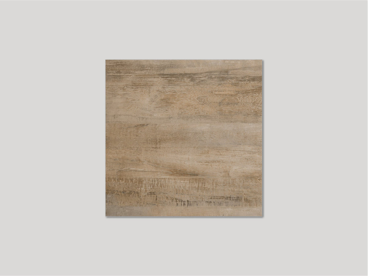 Redwood Brown Stone-Look Porcelain Paver 24x24 3/4"