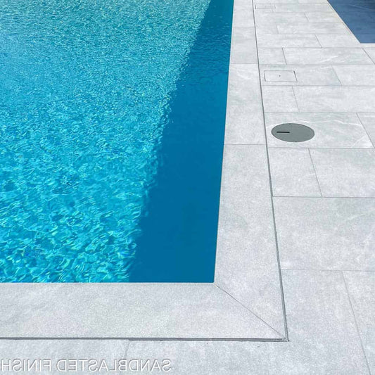 Diane Royal Marble Leather Bullnosed 4x9 1-1/4" Pool Coping