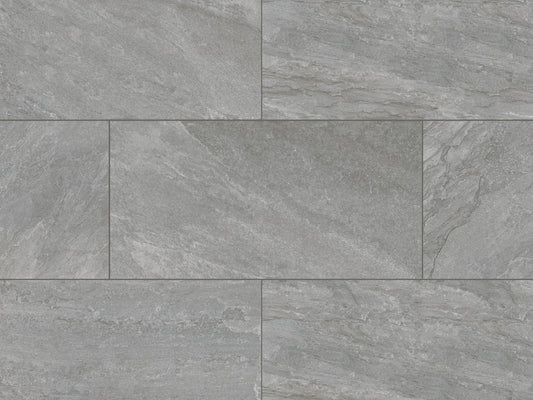 Aspen Gray Limestone-Look Porcelain Paver 24x48 3/4"