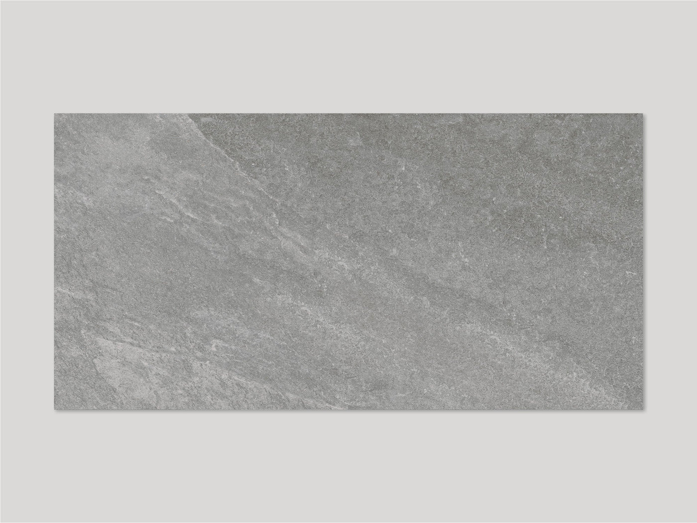 Aspen Gray Limestone-Look Porcelain Paver 24x48 3/4"