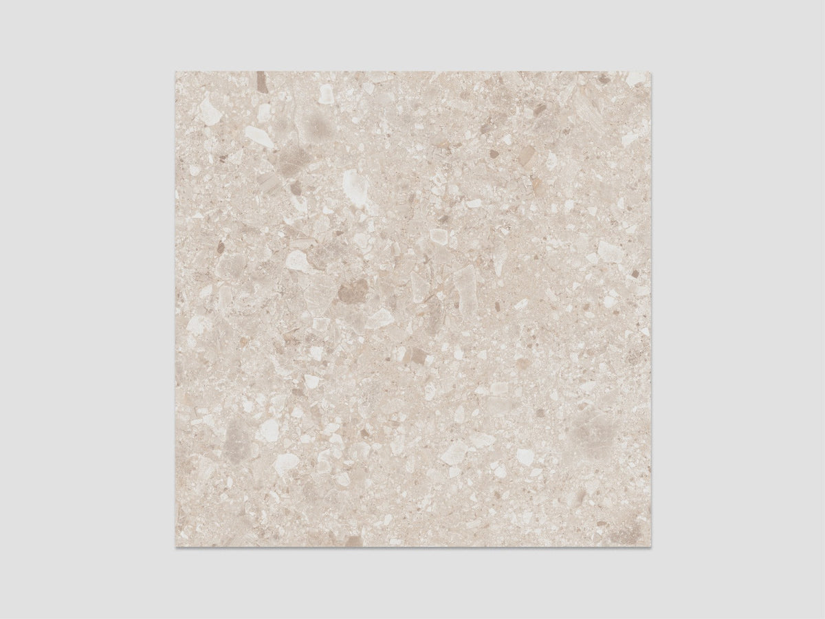 Savannah Cream Terrazzo-Look Porcelain Paver 24x24 3/4"
