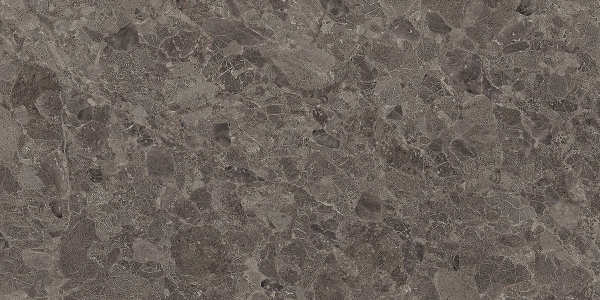 Astoria Brown Stone-Look Porcelain Bullnose Coping 12x24 3/4"