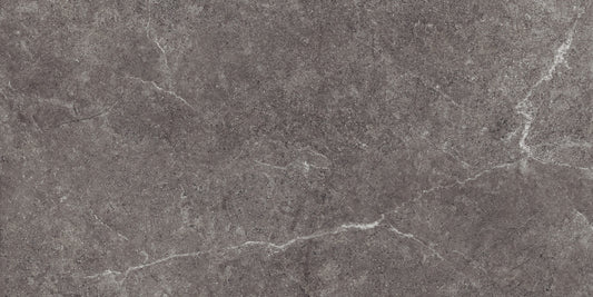 Bedford Charcoal Stone-Look Porcelain Paver 24x48 3/4"