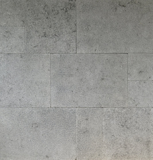 Bodega Gray Marble Leather French Pattern 1-1/4" Paver