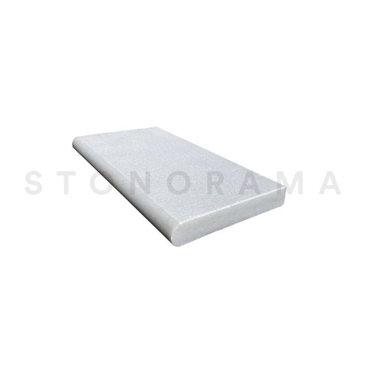 Bursa White marble, sandblasted finish