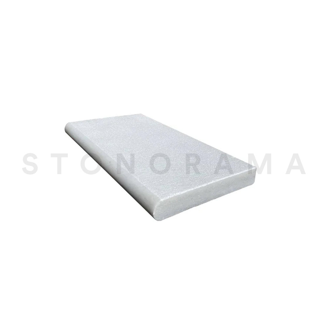 Bursa White marble, sandblasted finish