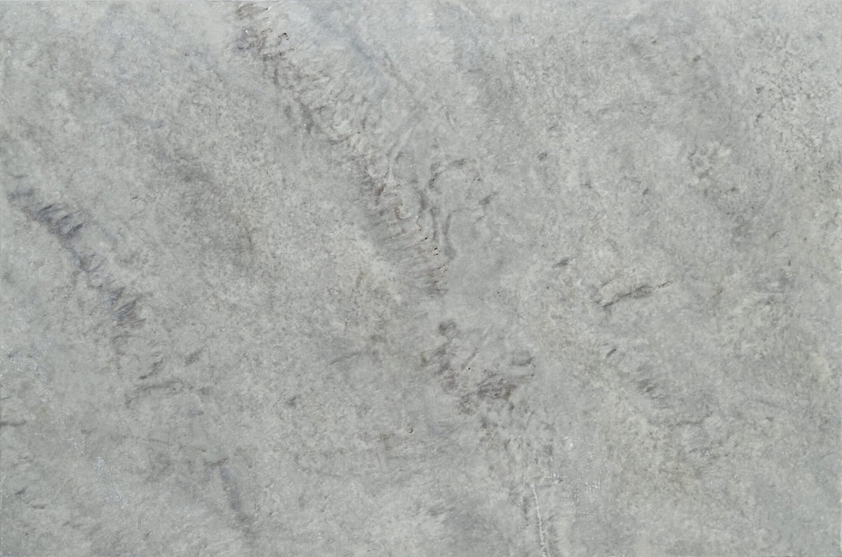 Chesapeake Gray Travertine Eased Edge 16x24 2" Pool Coping