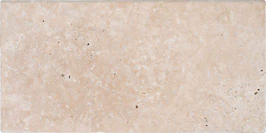 Classic Light Travertine Bullnosed 12x24 1-1/4" Pool Coping