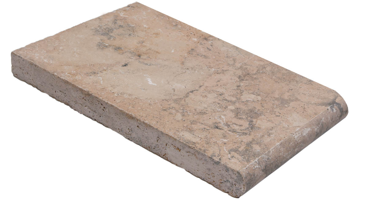 Country Classic Travertine Bullnosed 6x12 1-1/4" Pool Coping